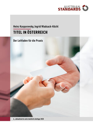 cover image of Titel in Österreich